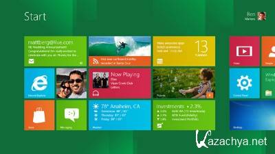 Windows 8 (Developers edition) 6.2.8102.0.winmain_win8m3.110824-1739  Parallels 7