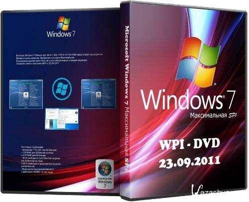 Microsoft  Windows  7  SP1 x64/x86 WPI - DVD 23.09.2011