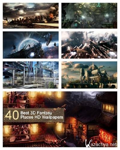 40 Best 3D Fantasy Places HD Wallpapers