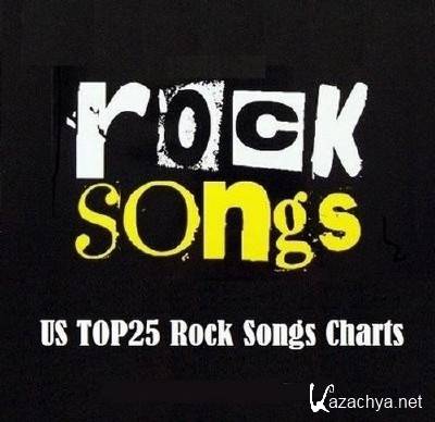 US TOP 25 Rock Songs Charts (24.09.2011)