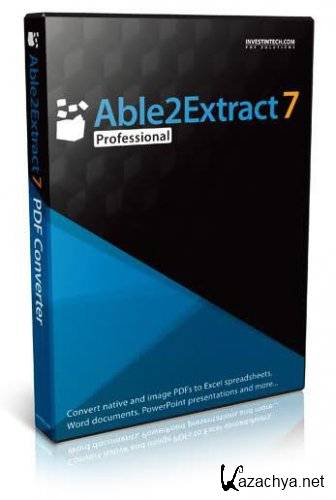 Able2Extract Professional v7.0.6.20 Portable