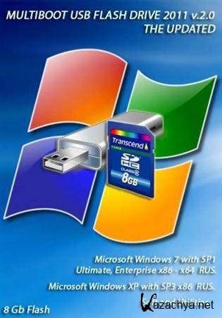 ULTIBOOT USB FLASH DRIVE 2011 v.2.0 Windows XP Sp3 x86  18.09.2011 8GB Flash - The Updated