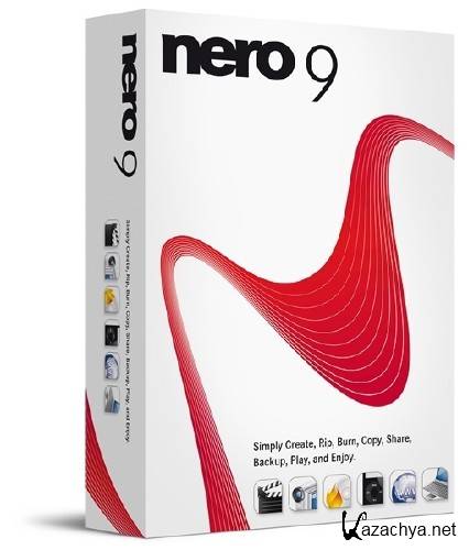 Nero 9.4.44.0b Nero Move it 1.5.10.1 Nero MediaHome 4.5.8.0b Templates Nero InCD 6.6.5100 LightScrib