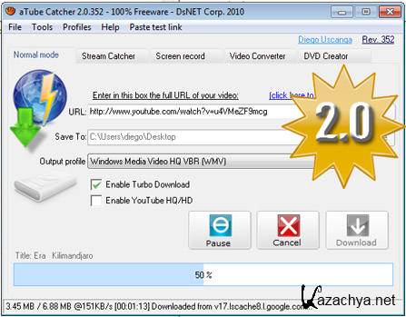 aTube Catcher v2.5.663 Portable