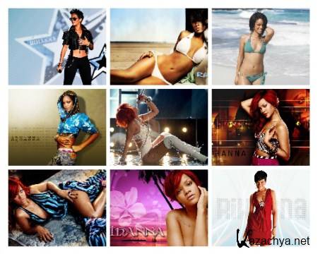 55 Sexy Rihanna Full HD Wallpapers 1080p Set-1 