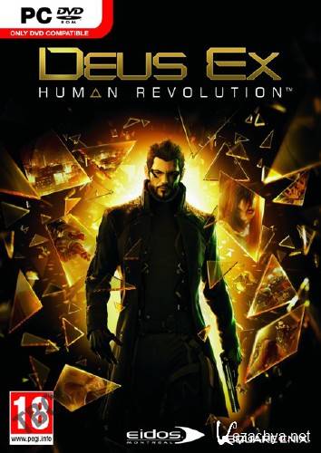 Deus Ex.Human Revolution.v 1.2.633.0 + 2 DLC (RUS/ENG/Multi7/Repack  Fenixx)