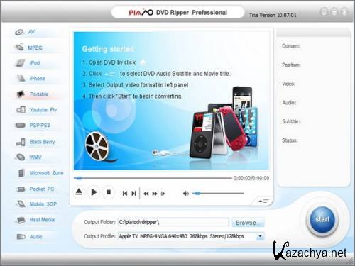 Plato DVD Ripper Professional 12.09.01 (2011) PC