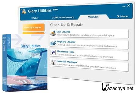 Glary Utilities Pro 2.38.0.1288   + Portable By XenoCode 2011 (Multi/Rus) 