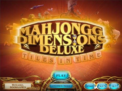 Mahjongg Dimensions Deluxe Tiles in Time