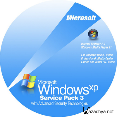 Windows Xp Professional [Sp3] With Auto Drivers + WPI (2011)