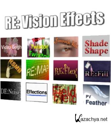 Re:Vision Effects (11 plug-ins for AfterEffects) [Eng] + Serial