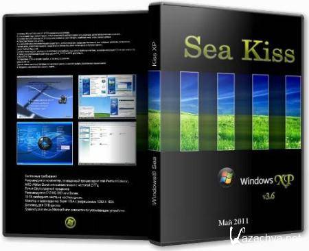  Windows Sea Kiss XP v3.6 + WPI + Driver Packs (   2011 )