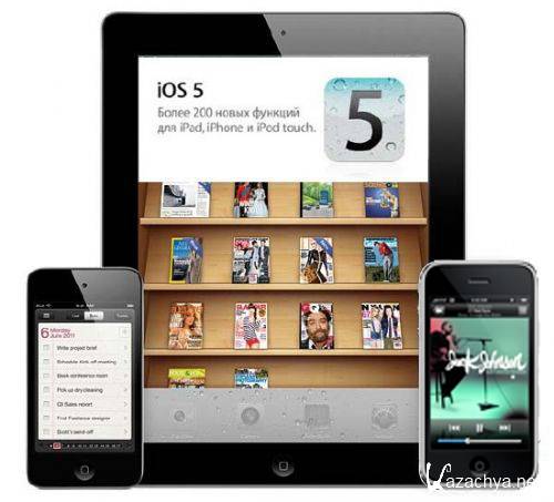 iOS 5 Gold Master  iPad 1/2; iPhone 3Gs/4/4 Verizon; iPod touch 3g/4g (2011/Beta)