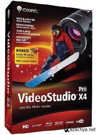 Corel VideoStudio Pro X4 14.1.0.150 (Multi/Rus)
