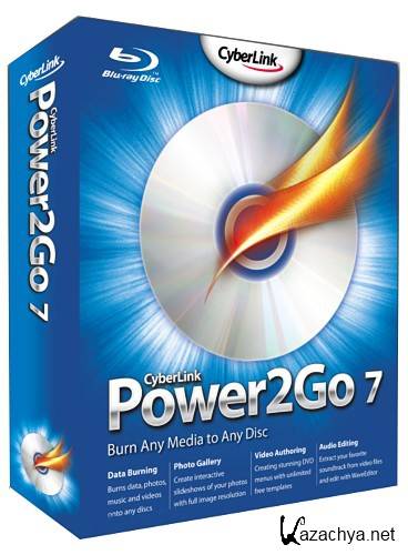 CyberLink Power2Go Deluxe 7.0.0.1906 + RUS