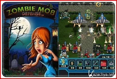 Zombie Mob Defense+Touch Screen/Stylus /    