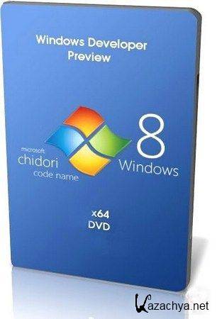 Microsoft Windows Developer Preview 6.2.8102 x86/x64 Rus Lite