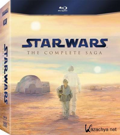  .  I-VI / Star Wars. Episodes I-VI (1977-2005) 6 x Blu-Ray