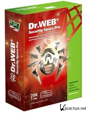 Dr.Web Anti-virus 7.0.0.10100 (2011/RUS/Multi) PC