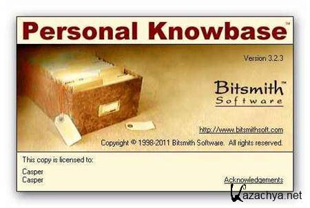 Personal Knowbase 3.2.3
