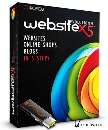 Incomedia WebSite X5 v 9.0.0.1654 (ML/RUS +PORTABLE) 2011