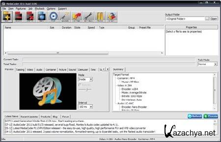 MediaCoder 2011 R9 build 5196 Portable