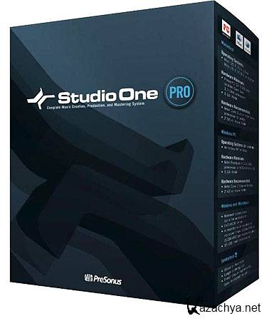 PreSonus Studio One Pro x86-x64 v1.6.5 En