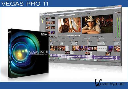  Sony Vegas Pro 11 build 370/371 x86/64bit (2011) 