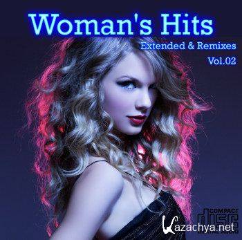 Woman's Hits Extended & Remix Vol 02 [2CD] (2011)