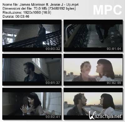 James Morrison ft. Jessie J - Up , HDTV , 2011