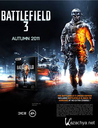  Battlefield 3 (PC/2011/Origin-Rip/Full Ru)