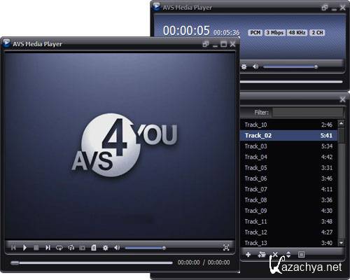 AVS Media Player &  Converter 4.1.8.93 Ru-En
