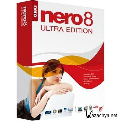 Nero 8 Ultra Edition 8 1 1 0 x86+x64 (MULTI, RUS) Crack