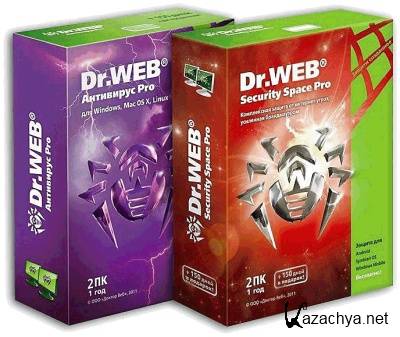 Dr.Web Anti-Virus 7.0.0.10200 Final + Dr.Web Security Space Pro(2011, MLRUS,x86x64)
