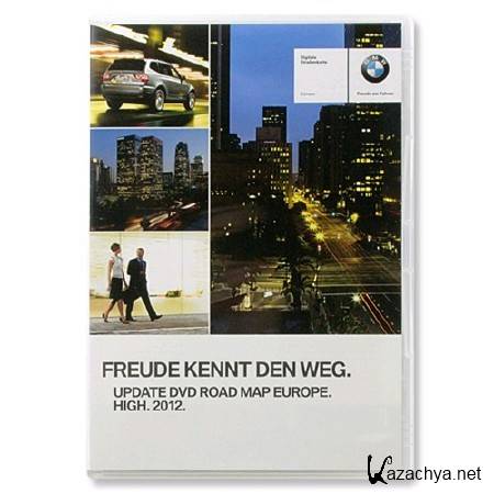 BMW Update [ v. 2012, DVD Road MAP, Europe. High, 2011 ]