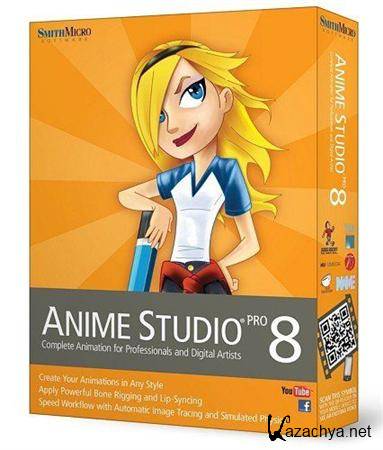 Smith Micro Anime Studio Pro 8.0.1 Build 2109 (RUS/2011)