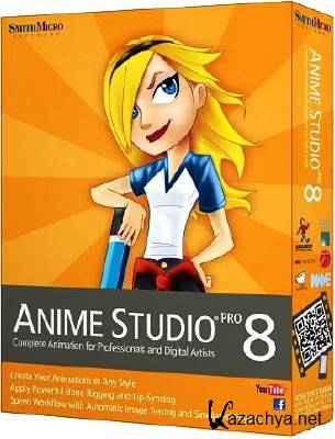 Anime Studio Pro 8.0.1 Build 2109 (Multi + ) + Serial Key
