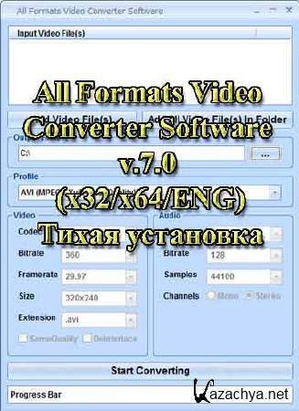 All Formats Video Converter Software v.7.0 (x32/x64/ENG) -  