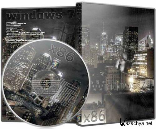  Wndows Se7sen x86 Dark Sity / Acronis R.G.Win+Soft (2011/RUS)