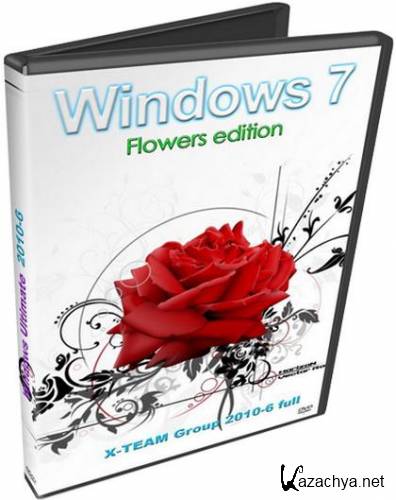 Windows 7 Ultimate X-TEAM Group 2010-6 Flowers Edition