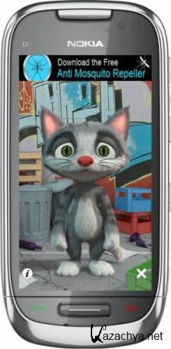 Talking Cat Lite v.1.10 (2011/Eng/Symbian 9.4, S^3 )