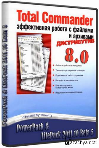 Total Commander 8.00 PowerPack / LitePack 2011.10 Beta 5