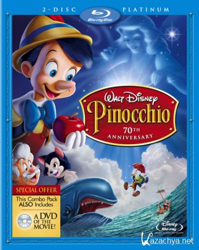  / Pinocchio (1940) BDRip | BDRip 720p