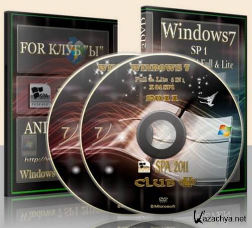 Windows 7 SP1 RTM x86&x64 2 DVD 8.02.11 by SPA