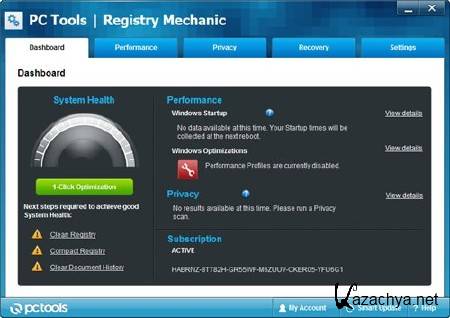 PC Tools Registry Mechanic 11.0.0.277 Portable