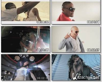 Qwote feat. Pitbull & Lucenzo - Throw Your Hands Up (Dancar Kuduro) , HDTV , (2011)