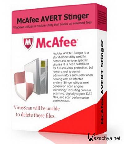 McAfee Avert Stinger 10.2.0.359 Portable