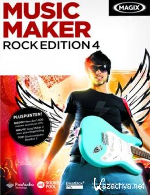 MAGIX - Music Maker 4.6.0.0.6 Rock Edition x86 [2011, ENG] + Crack