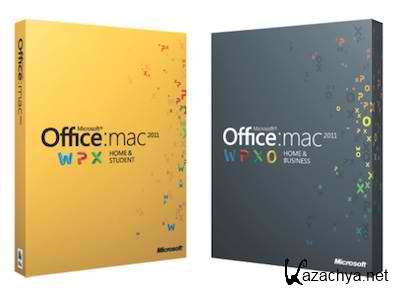 Microsoft Office 2011 With SP1 (MAC OSX) 