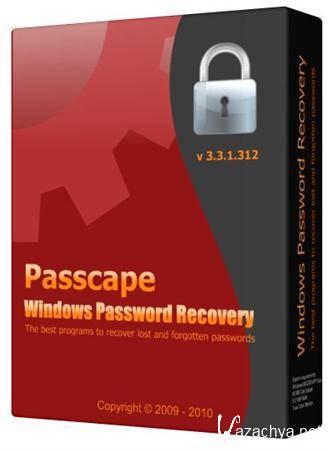 Passcape Windows Password Recovery v 3.3.1.312  2011